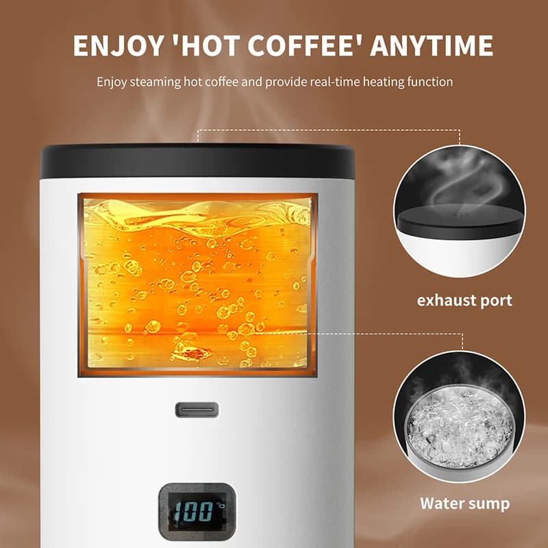 Cafetera eléctrica portátil 7800mAh