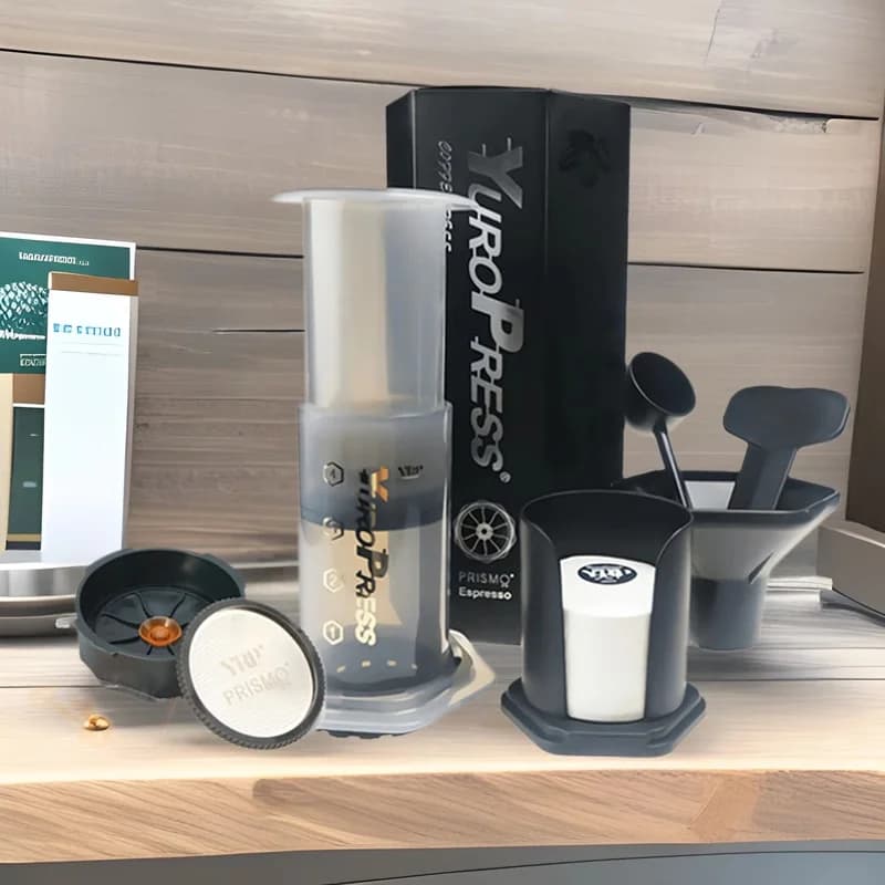 Prensa francesa portátil para café