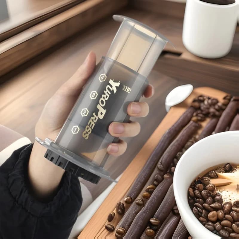 Prensa francesa portátil para café