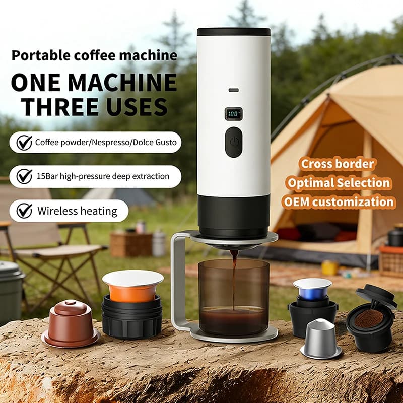 Cafetera eléctrica portátil 7800mAh
