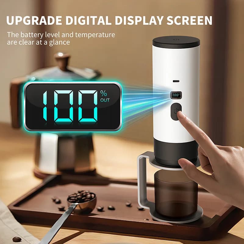 Cafetera eléctrica portátil 7800mAh