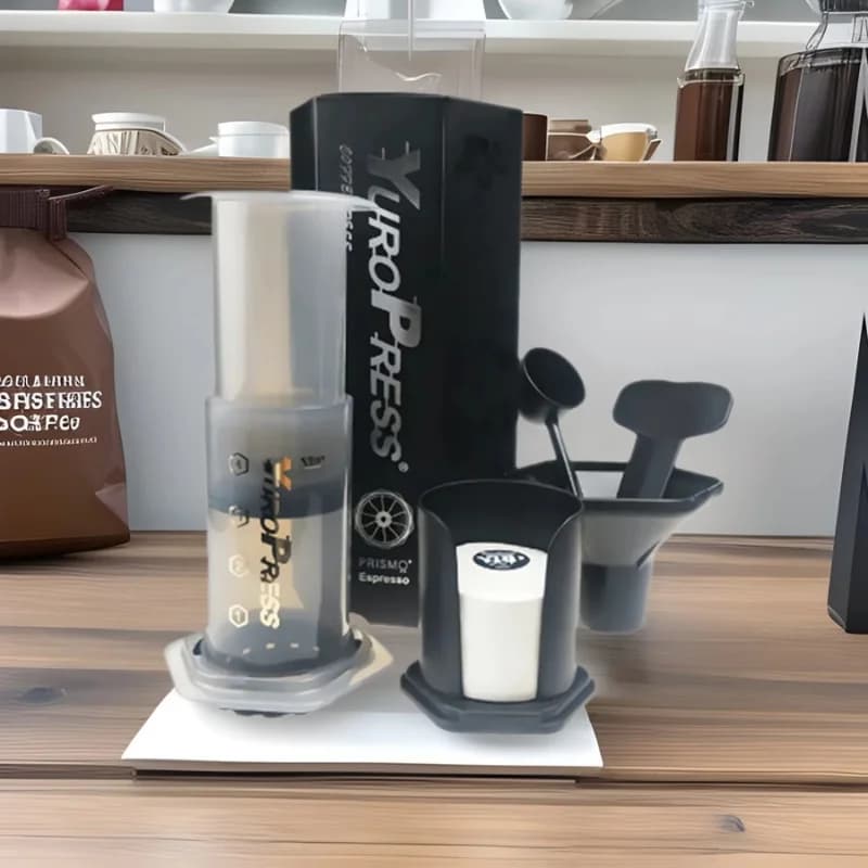 Prensa francesa portátil para café