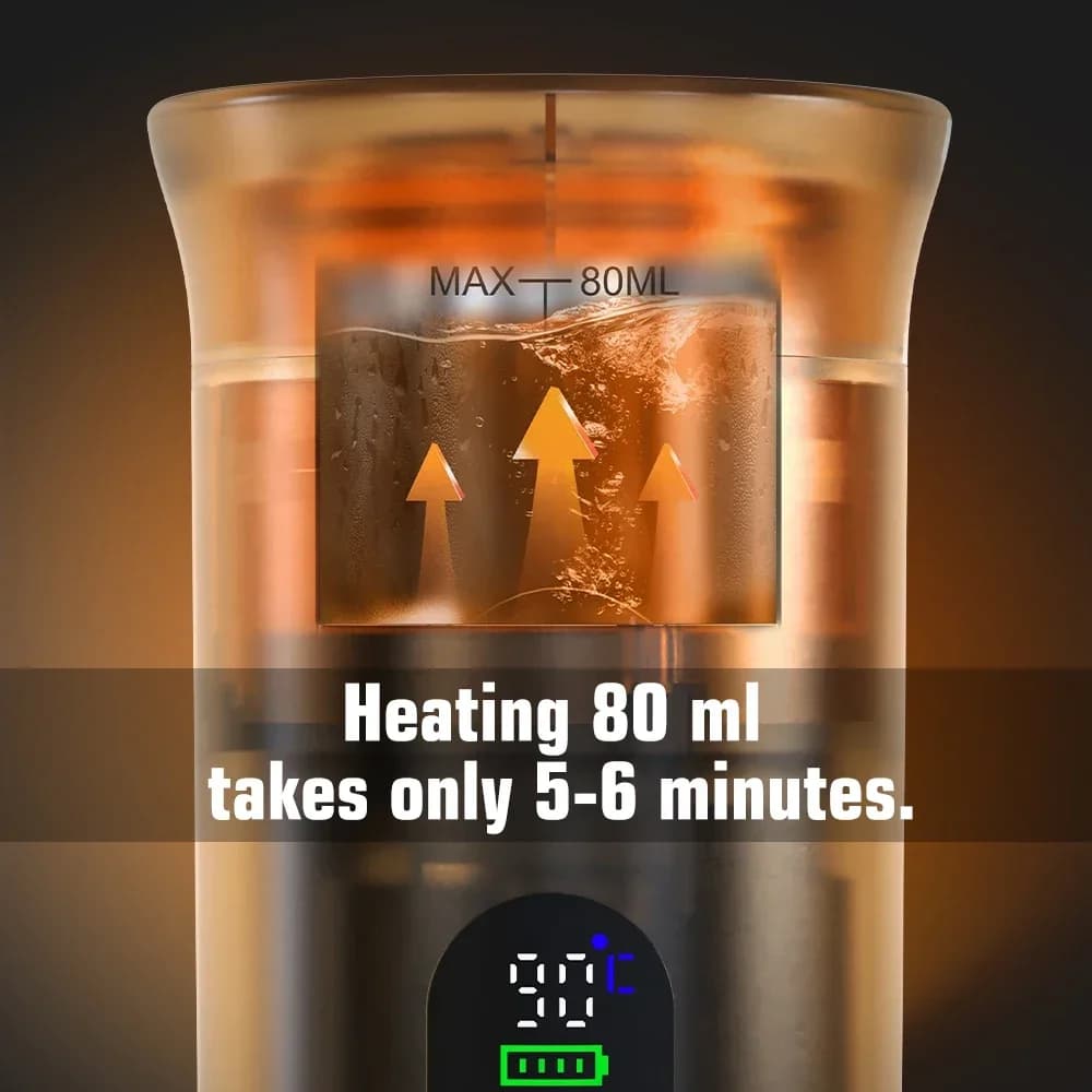 Cafetera espresso portátil 3 en 1