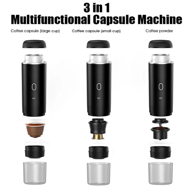 Máquina de espresso portátil 20 bar